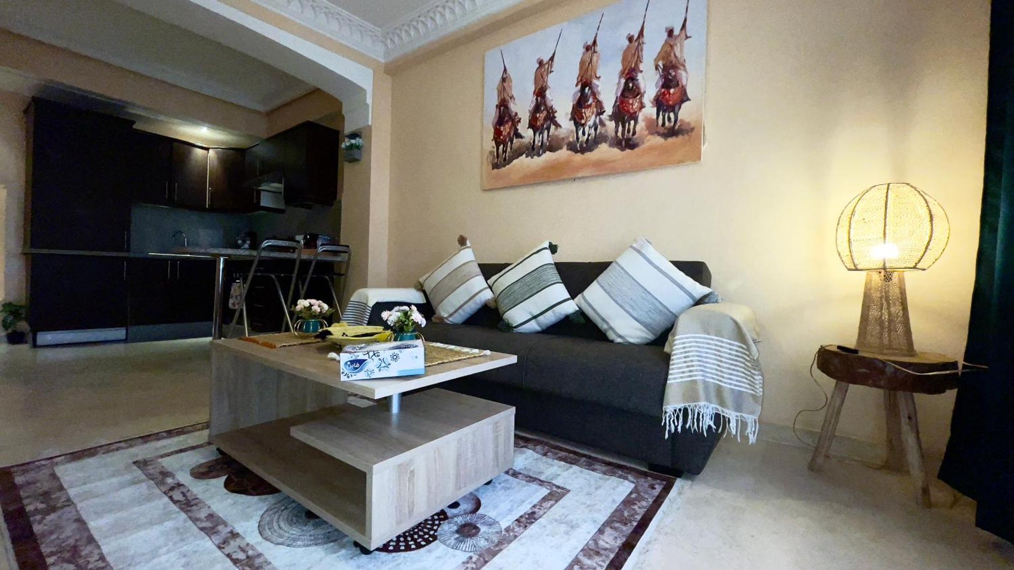 Perle En Plein Gueliz Apartment Marrakesh Exterior photo